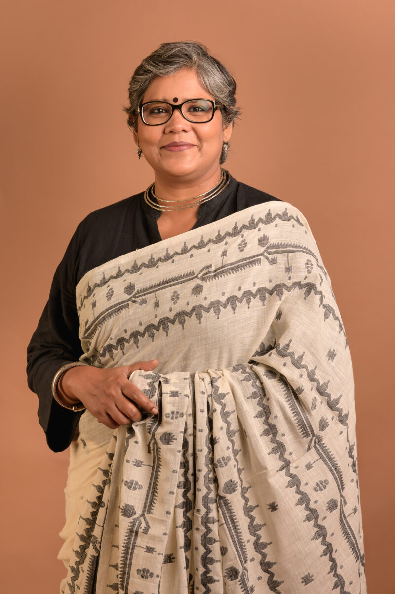 UTTOMA - Handwoven handspun cotton Jamdani - Image 4