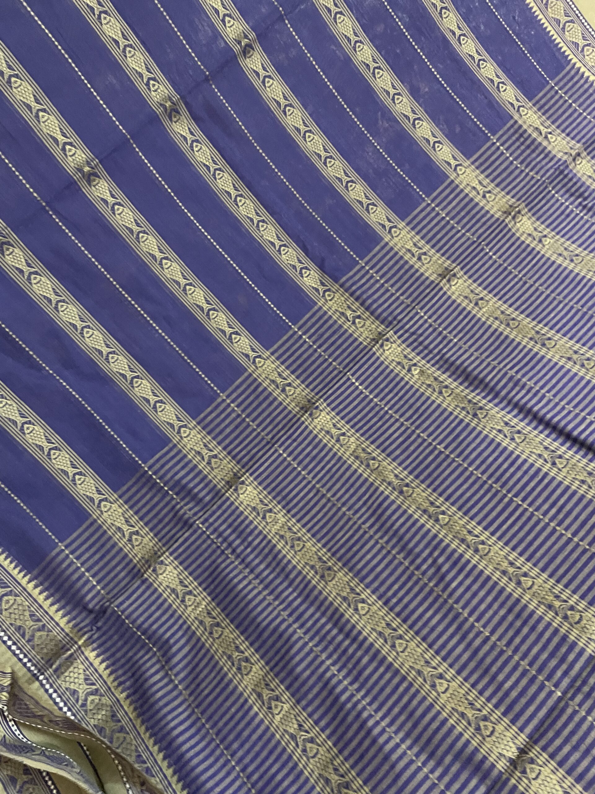 MEGHNA - Begumpuri cotton saree with fish motifs - Image 6